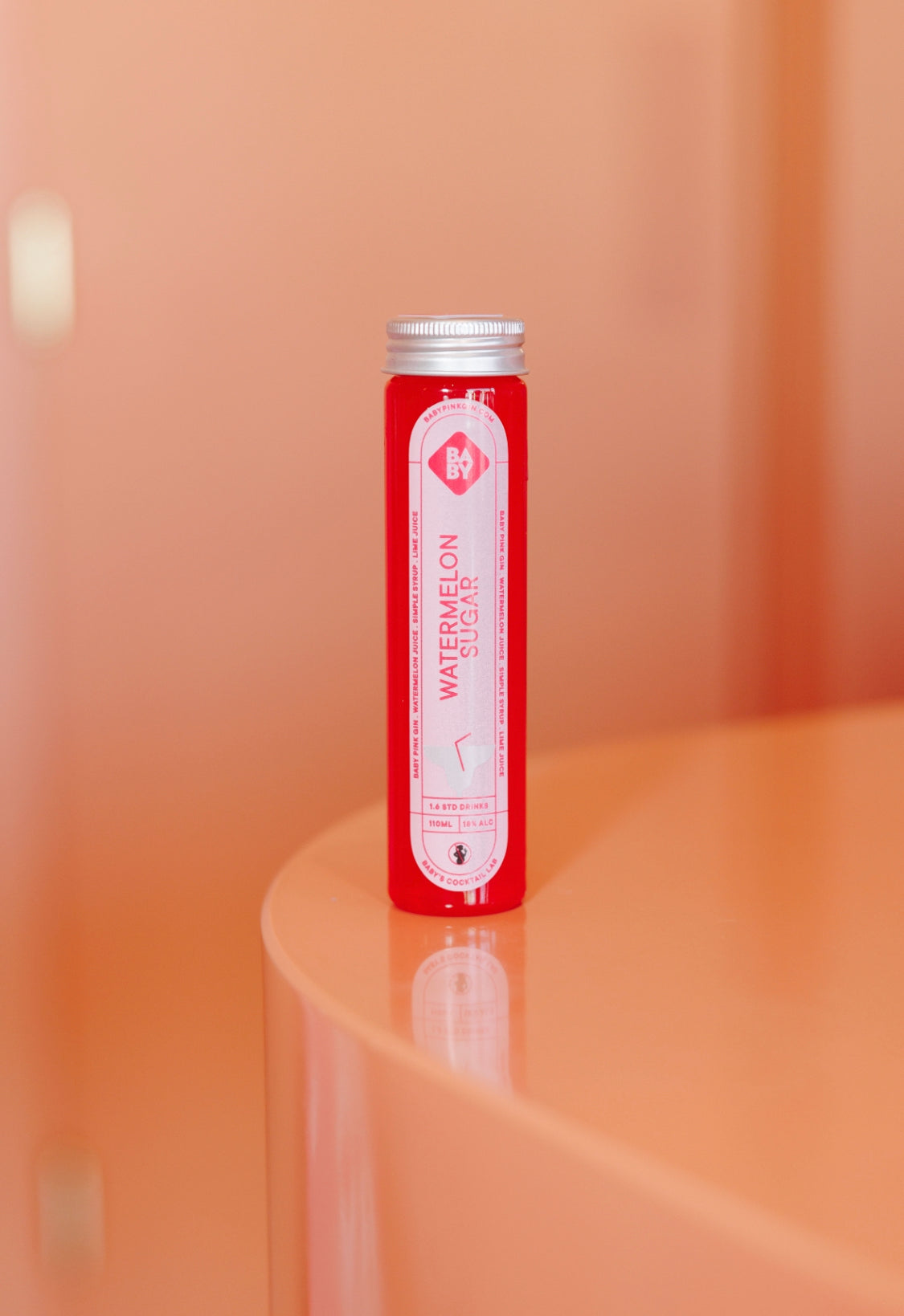 Watermelon Sugar Bottled Cocktail Tube (3 or 6 Pack)